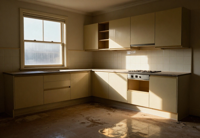 Mould-free basement in Randwick after drying and treatment